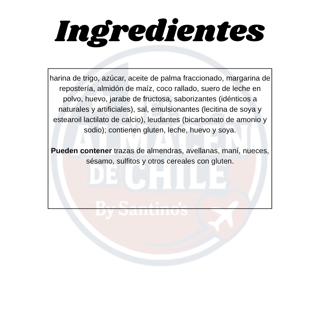 Galletas coco costa