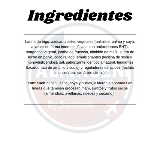 Galletas tuareg coco