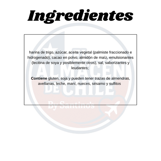 Galletas chocolate costa