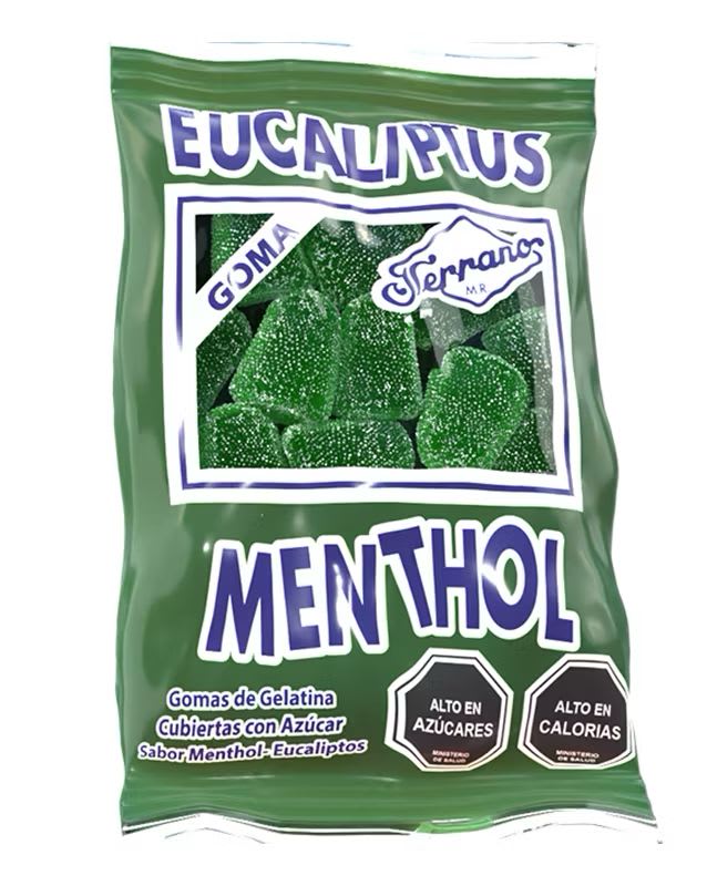 Gomita Eucaliptus Menthol 45grs
