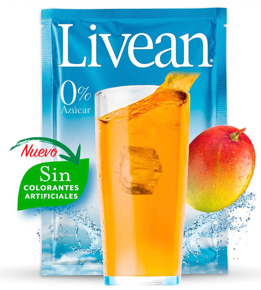 Caja jugos en polvo mango